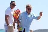 Elton John & David Furnish: Familien-Urlaum in St. Tropez
