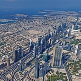 Foto vom 360-Grad-Panorama vom Burj Khalifa
