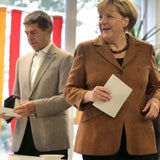 Hier gibt Merkel ihre Stimme ab