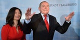 Bürgermeister Heinz Schaden (r.) und seine Frau Jianzhen "Jenny" Schaden
