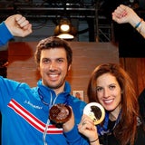 So feierten Mario Matt und Marcel Hirscher