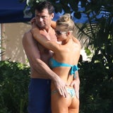 Joanna Krupa entspannt am Pool