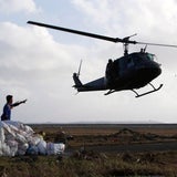 Amerikanische Helikopter auf den Philippinen