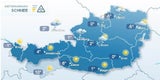 Schneefall in ganz Österreich