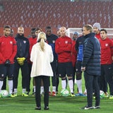 US-Botschafterin Wesner trifft US-Kicker