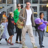 Angelina Jolie & Bard Pitts haben ihre Kids im Griff