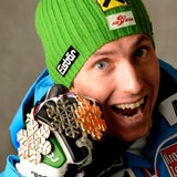Marcel Hirscher mit Medaille(n)