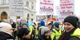 40.000 Beamte blockierten Wiener City