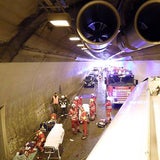 Unfall auf der A2 - Herzogbergtunnel