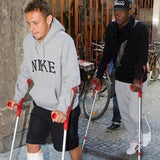 Hier humpelt Alaba zum Arzt