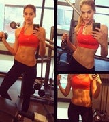 Hana Nitsche zeigt sich extrem dünn im Gym