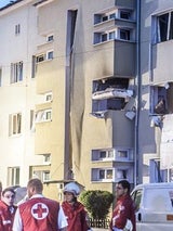 12 Verletzte bei Haus-Explosion in Linz