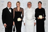 Fürstin Charlene: Schöne in Schwarz