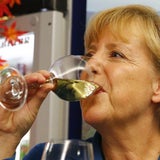 So feiert Merkel ihren Sieg