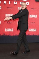 Christoph Waltz gut gelaunt bei Django-Premiere in Berlin