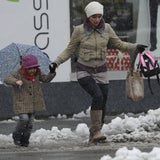 Wintereinbruch in Österreich