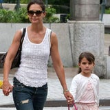Katie Holmes und Töchterchen Suri in New York