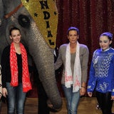 Stephanie von Monca: Zirkus-Besuch mit Tochter