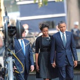 Obama & Bush bei 9/11-Memorial