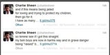 Sheen Twitter