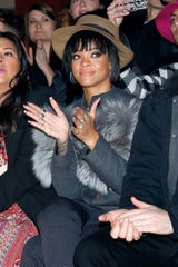 Riri bei der Paris Fashion Week 2014