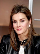 Prinzessin Letizia kämpft mit elektrischen Haare