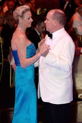 Charlène & Albert von Monace beim Rotkreuz-Ball