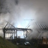 Baumarkt ging in Flammen auf