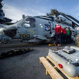 Amerikanische Helikopter auf den Philippinen