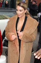 Kim Kardashian mit Baby Nori
