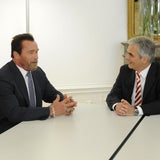 Faymann und Schwarzenegger