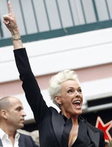 Brigitte Nielsen in der Lugner City