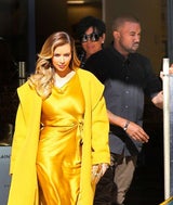 Kim & Kanye gehen mit Kris Jenner einkaufen