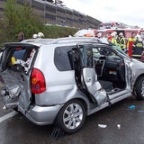 Massen-Karambolage auf der A1