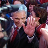 Reaktionen in der SPÖ-Wahlzentrale