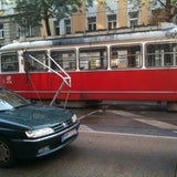 Wiener Straßenbahn "geköpft"