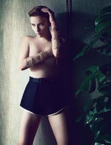 Scarlett Johansson für das 'Interview'-Magazin