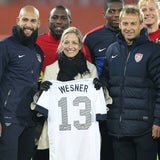 US-Botschafterin Wesner trifft US-Kicker