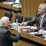 Stronachs letzte Rede im Parlament
