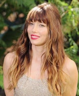 Jessica Biel mit Prada inspirierten Haaren