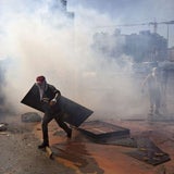 Straßenschlacht auf dem Taksim-Platz in Istanbul