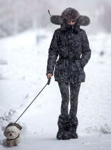 Olivia Palermo trotzt Schnee und Kälte