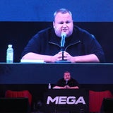 Fotos von Kim Dotcoms Mega-Show