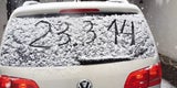 Wo heute Schnee fällt