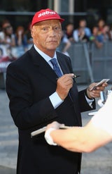 Niki Lauda & Stars bei "Rush"-Premiere