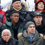 Alaba besuchte Super G in Kitzbühel