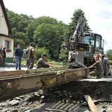 Aufräumarbeiten in St. Lorenzen