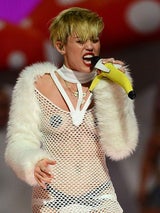 Miley Cyrus beim "iHeartRadio Festival"