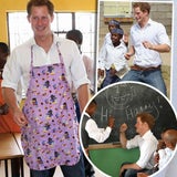 Prinz Harry in Afrika