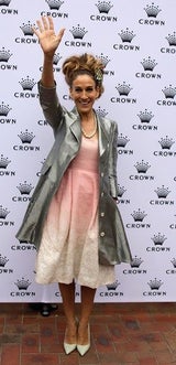 Sarah Jessica Parker, Liz Hurley, Joan Collins besuchen Veranstaltung Crown Oaks